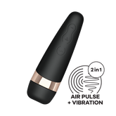 Satisfyer Pro 3 Air Pulse Stimulator With Vibration G-Spot Vibrators